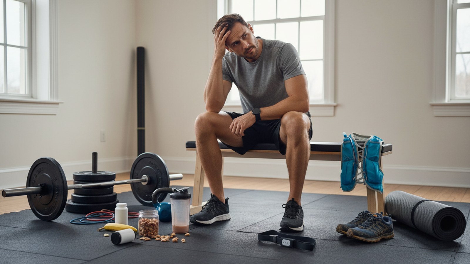 Hybrid athlete dealing with disconnected fitness and nutrition systems